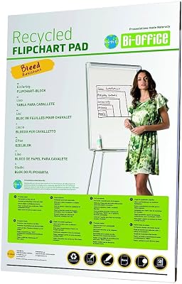 Bi-Office FL0311802 Earth-It Flipchartblok van gerecycled papier - outlet/retourdeal