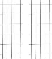 Relaxdays trellis metaal set van 2 - outlet/retourdeal