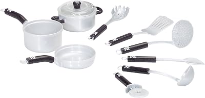 Theo Klein 9428 9-delige WMF-steelpan- en keukengereiset Hoogwaardig - outlet/retourdeal