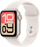 Apple Watch SE 3 GPS 40 mm Smartwatch met kast van sterrenlicht - outlet/retourdeal