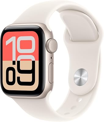 Apple Watch SE 3 GPS 40 mm Smartwatch met kast van sterrenlicht - outlet/retourdeal