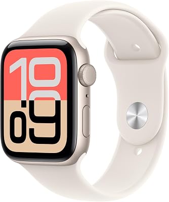 Apple Watch SE 3 GPS 44 mm Smartwatch met kast van sterrenlicht - outlet/retourdeal