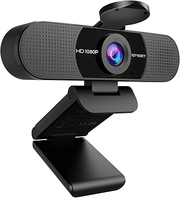 eMeet Full HD Webcam C960 1080P Webcam met dubbele microfoon - outlet/retourdeal