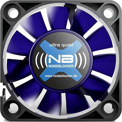 Noiseblocker BlackSilentFan XM2 Computer case Fan 4 cm Black - outlet/retourdeal