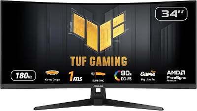 ASUS TUF Gaming VG34VQ3B Gaming Monitor - outlet/retourdeal