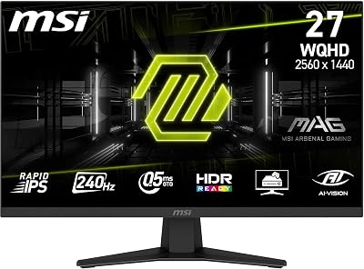 MSI MAG 274QF X24 Gaming Monitor 27 inch WQHD - outlet/retourdeal