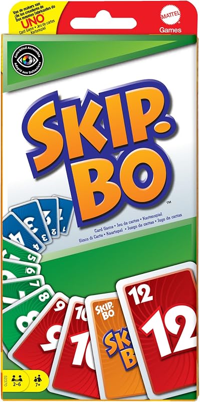 Mattel Games 52370 Skip-Bo Kaartspel - outlet/retourdeal