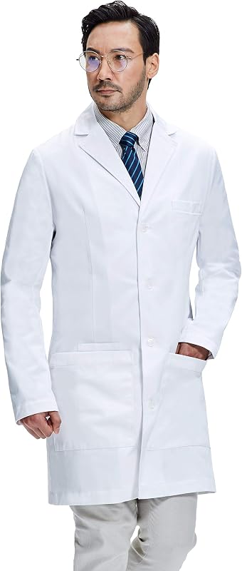 Dr. James Premium Laboratoriumjas voor Heren - outlet/retourdeal