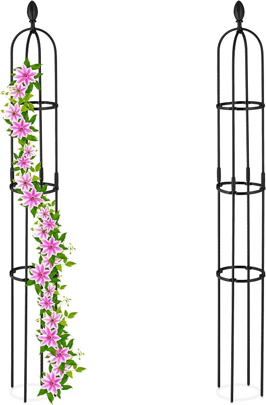 Relaxdays plantensteun klimplanten - outlet/retourdeal