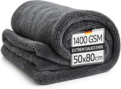 Kemes Microvezeldoeken auto XXL ultra absorberend met 1400 g/m² - outlet/retourdeal