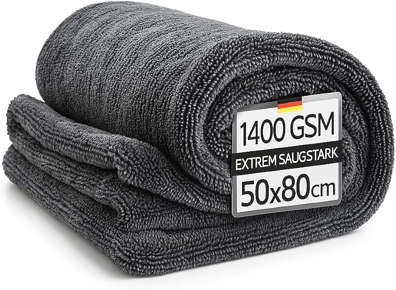 Kemes Microvezeldoeken auto XXL ultra absorberend met 1400 g/m² - outlet/retourdeal