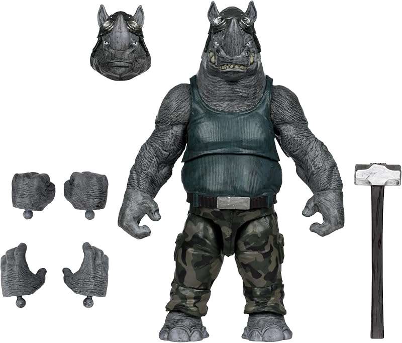 McFarlane Teenage Mutant Ninja Turtles (Page Punchers) Rocksteady 5 - outlet/retourdeal