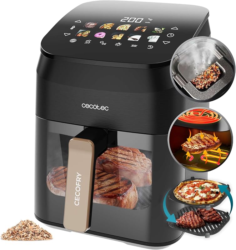 Cecotec Air Fryer Cecofry & Grill Smokin' 4500 4 - outlet/retourdeal