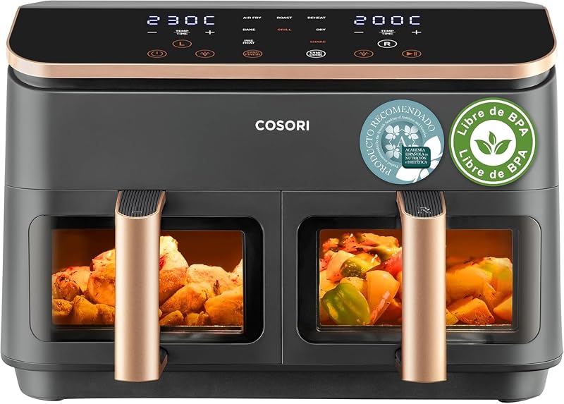 COSORI CAF-R903 CAF-R903 Dubbele luchtfriteuse - outlet/retourdeal