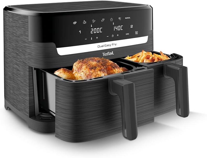Tefal Easy Fry Digitale luchtfriteuse met dubbele zones - outlet/retourdeal