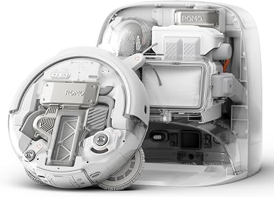DJI ROMO P Robotstofzuiger en mop met transparant design - outlet/retourdeal