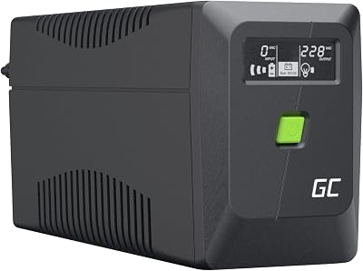 Green Cell RTII UPS Rack Online 650VA 360W met LCD-Display - outlet/retourdeal