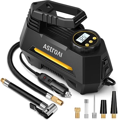 AstroAI Auto luchtpomp elektrische luchtcompressor digitale draagbare - outlet/retourdeal