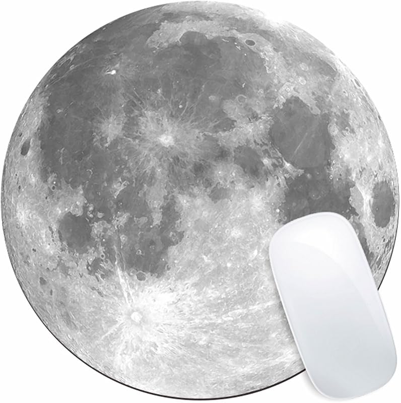 Ronde Muismat KINGCOO Cirkelvormig Patroon Muismat Gaming Muismat Met - outlet/retourdeal