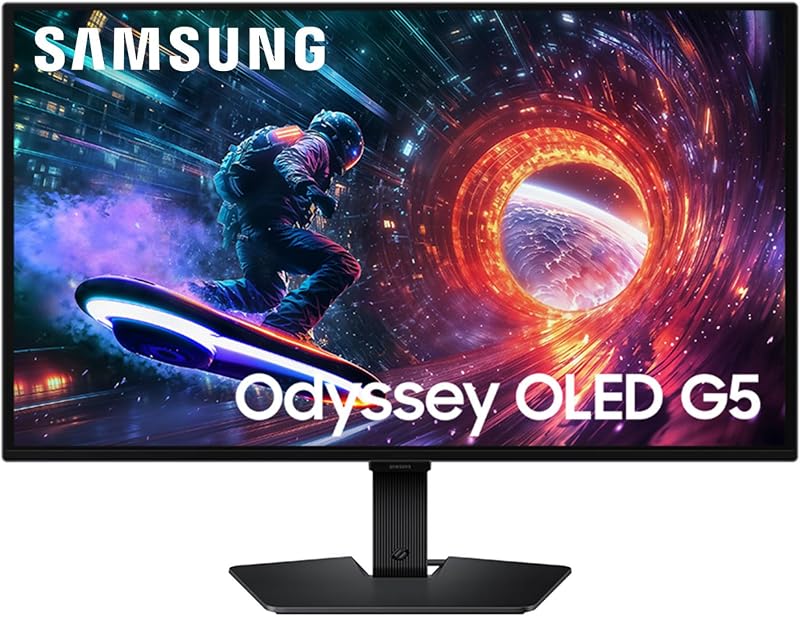 Monitor Samsung LS27FG502SUXEN ODYSSEY OLED G5 Black - outlet/retourdeal