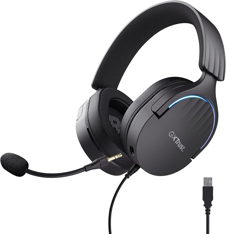 Trust Gaming GXT 490 Fayzo Gaming Headset USB 7.1 Surround Sound - outlet/retourdeal