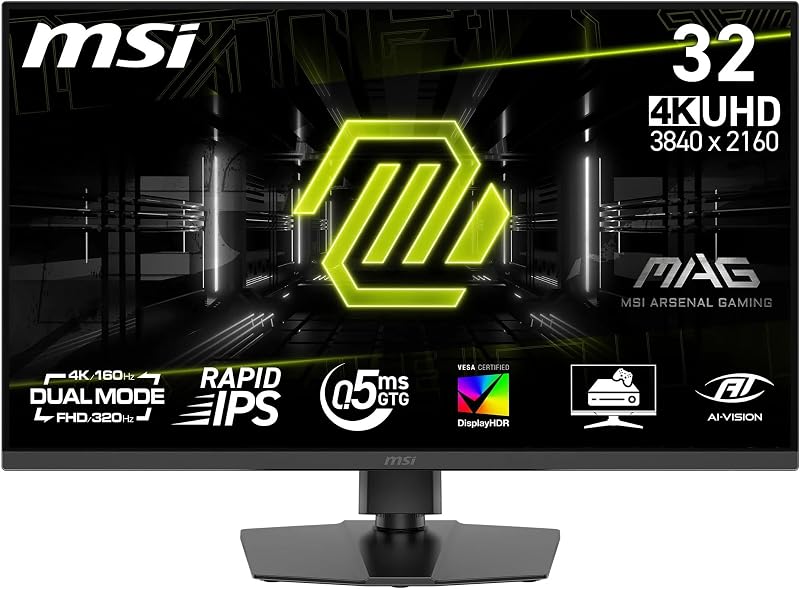 MSI MAG 322URDF E16 Gaming Monitor 32" 4K UHD 3840x2160 Rapid IPS 0 - outlet/retourdeal