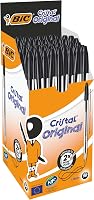 Bic Cristal Pennen Zwart Doos - outlet/retourdeal