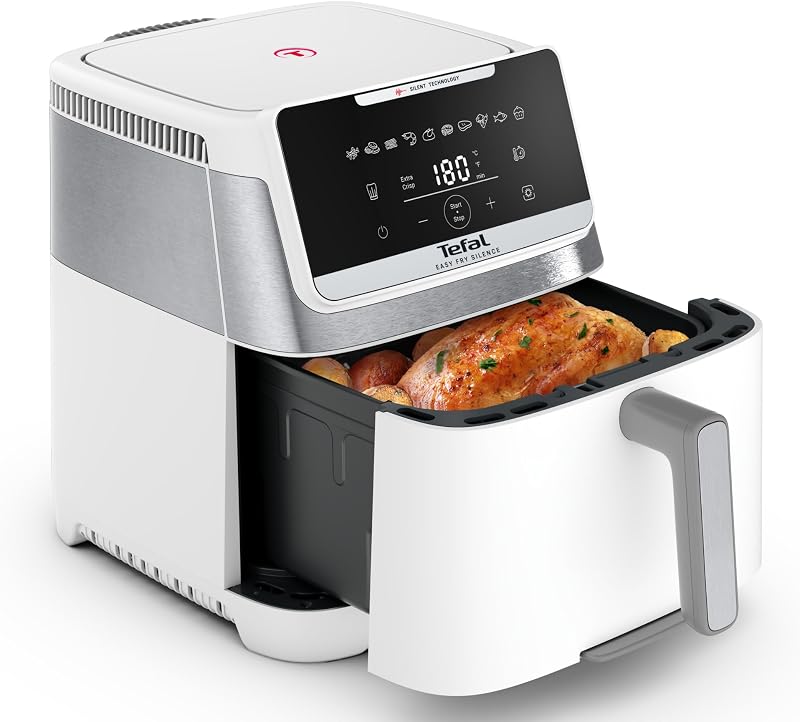 Tefal EY8421 Easy Fry Silence 7L stille airfryer - outlet/retourdeal