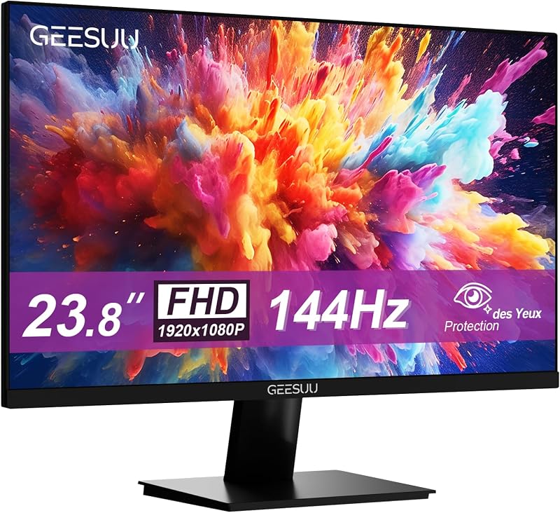 24 Inch Computer Monitor PC Gaming Monitors 144Hz - outlet/retourdeal