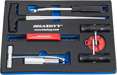 HASKYY 7-delig autoglas inbouw demontage reparatie auto voorruit set - outlet/retourdeal