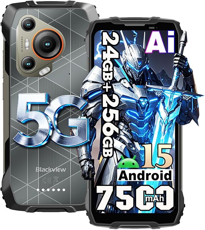 Blackview BL7000 AI Android 15 Téléphone Portable Incassable 2025 - outlet/retourdeal
