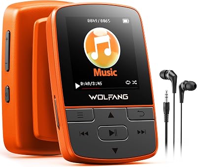 WOLFANG MP3-spelers met Bluetooth 5.2 - outlet/retourdeal
