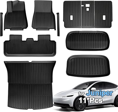 SUPER LINER Vloermatten voor Tesla Custom Fit 2021-2024 All-Weather - outlet/retourdeal