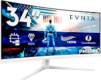 Philips Evnia 34M2C5501A 34 inch WQHD gebogen gaming-monitor - outlet/retourdeal