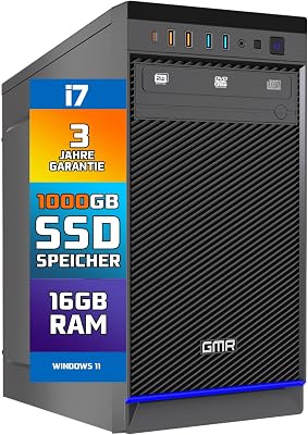 GMR Ultra i7 Office PC Business Office Computer - outlet/retourdeal