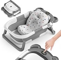 SUPERBE BEBE Opvouwbaar Baby Bad Met Antislip Badkussen - outlet/retourdeal