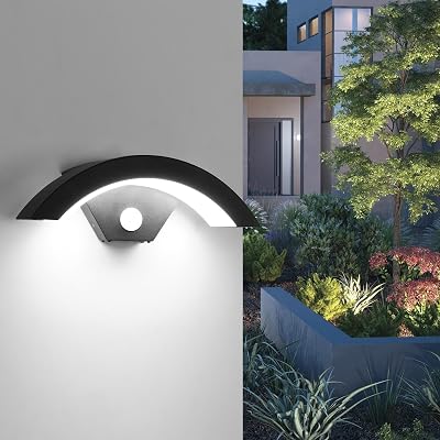 Comely 24W Buitenwandlamp met Bewegingssensor - outlet/retourdeal