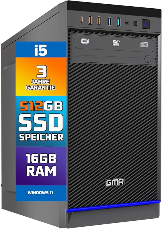 GMR Ultra i5 Office PC Business Office Computer - outlet/retourdeal