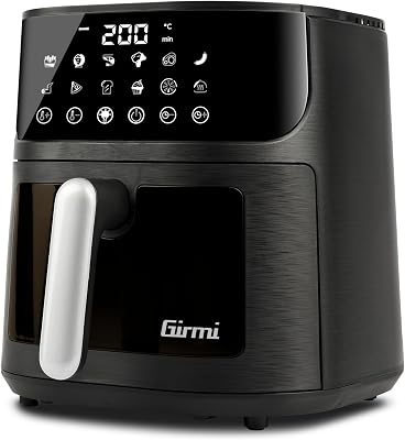 Girmi FG78 Ecofrit Black Airfryer met venster - outlet/retourdeal