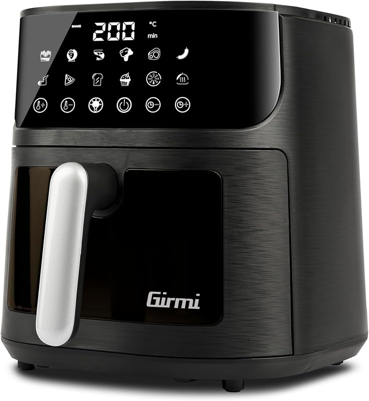 Girmi FG78 Ecofrit Black Airfryer met venster - outlet/retourdeal