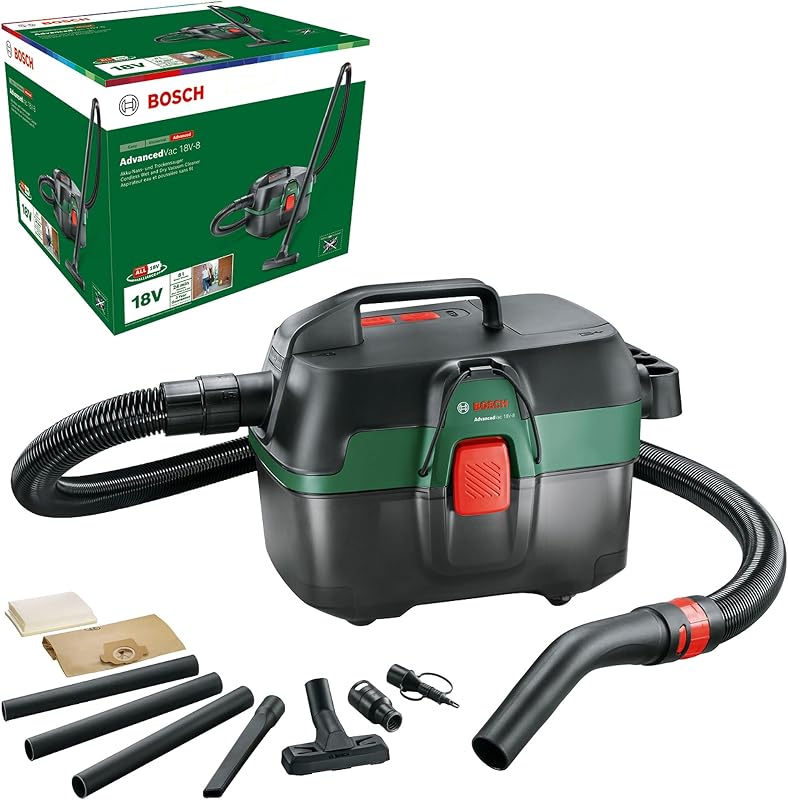 Bosch accu-alleszuiger AdvancedVac 18V-8 (zonder accu - outlet/retourdeal