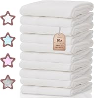 NatureMark Set van 10 Mousseline Doeken voor Baby - outlet/retourdeal