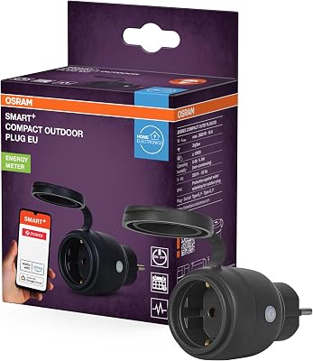 OSRAM SMART+ ZIGBEE Buiten EU Stopcontact Zwart - outlet/retourdeal