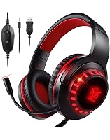Pacrate Gaming Headset voor PS4 PC 3.5 mm Hoofdtelefoon met Microfoon - outlet/retourdeal
