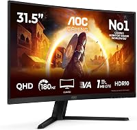 AOC Ve Computer Monitor 81.3 Cm (32) 2560 X 1440 Pixels Quad - outlet/retourdeal