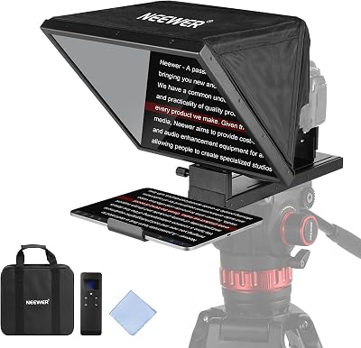 NEEWER BASICS X16B Aluminium hefbare tele-prompter - outlet/retourdeal
