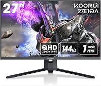KOORUI 27 Inch QHD Gaming Monitor 144 Hz - outlet/retourdeal