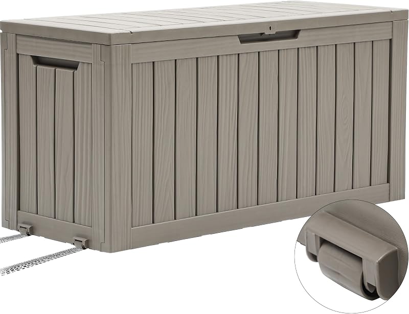 YITAHOME Opbergdoos voor buiten met wielen - outlet/retourdeal