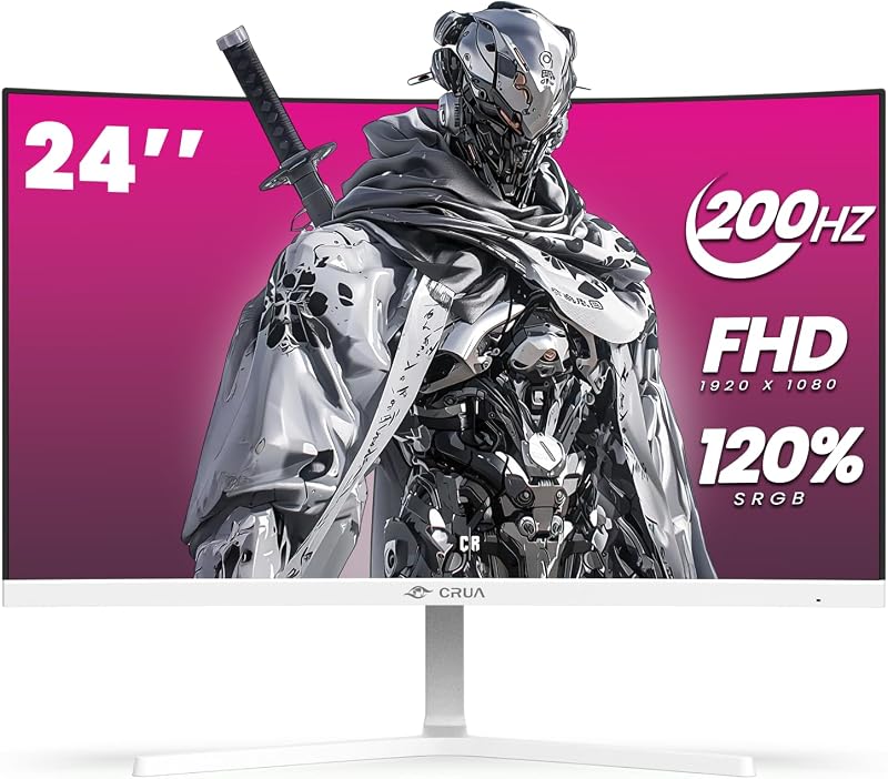 CRUA 24 inch Curved Gaming Monitor - outlet/retourdeal