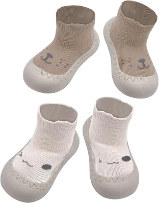 APOMOONS 2 paar babysokschoenen - outlet/retourdeal